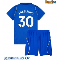 Maglie da calcio Chelsea Aaron Anselmino #30 Prima Maglia Bambino 2026-27 Manica Corta + Pantaloni corti)
